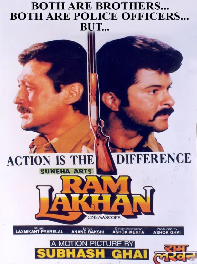 Ram Lakhan (1989) film poster