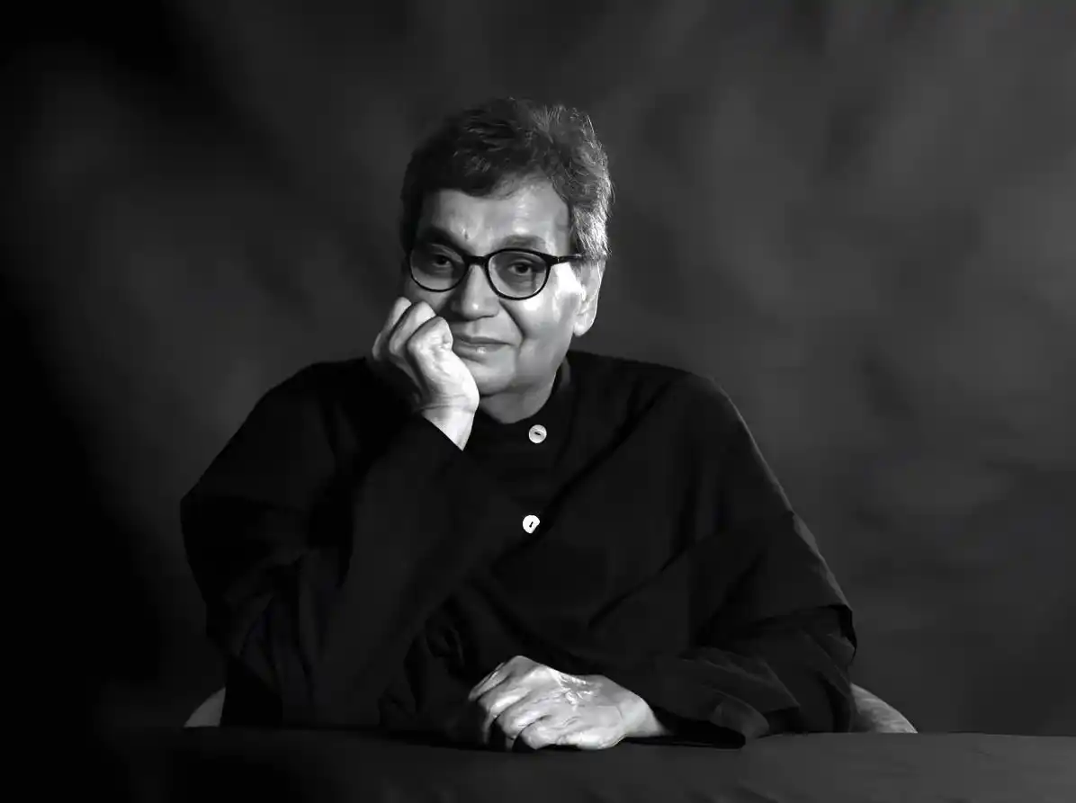 Portrait of Subhash Ghai, founder of Mukta Arts